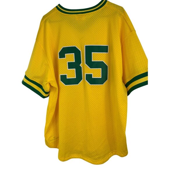 New Oakland A's Mitchell & Ness Cooperstown 1984 Henderson Jersey 2XL RT10286 - Picture 8 of 11